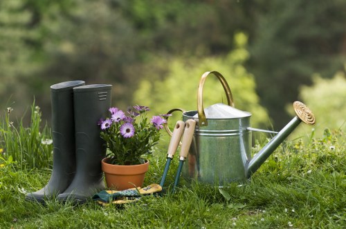 Traditional English garden style in Rotherhithe
